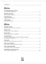 Menus & Prices, The White Rabbit, Singapore