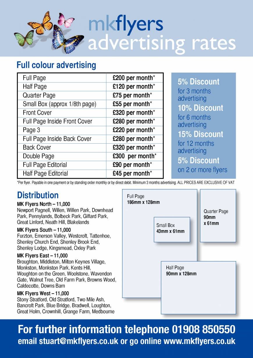  Pricelists of MK Flyers i:Centre, Interchange House, Howard Way, Newport Pagnell - Photo 1 of 3