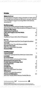 Menus & Prices, Food For Thought @ Queen Street, Singapore