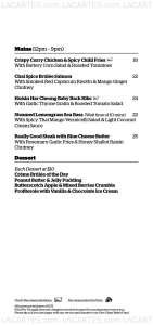 Menus & Prices, Food For Thought @  North Bridge Centre, North Bridge Centre #01-06 