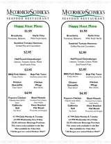 Menus & Prices, McCormick & Schmick's Seafood Restaurant Burbank, Burbank