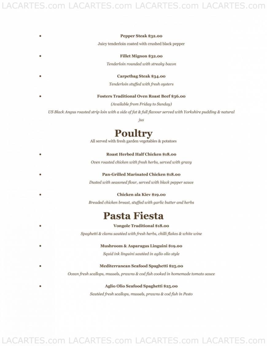  Pricelists of Fosters 277 Holland Ave - Photo 3 of 9