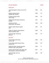 Menus & Prices, Graze, Singapore