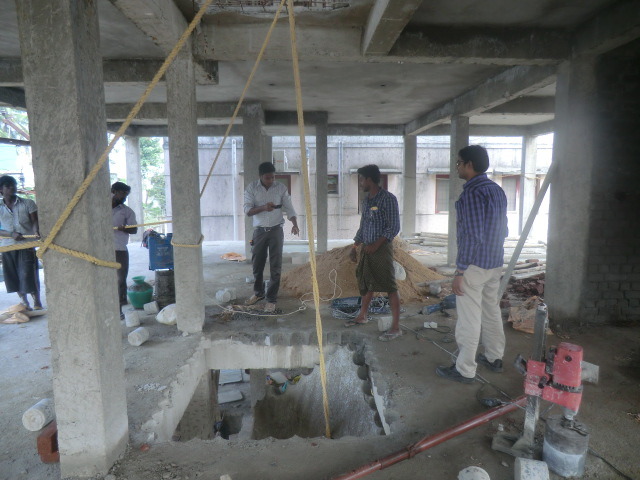 Rcc concrete slab/ceiling cutting & removing work using concrete core drilling machine without breaking & vibration:Tritherm Profile Photos of TRITHERM Concrete Core Cutting Contractors in Chennai India 13,anjaneyar koil street,west saidapet, chennai - Photo 53 of 57
