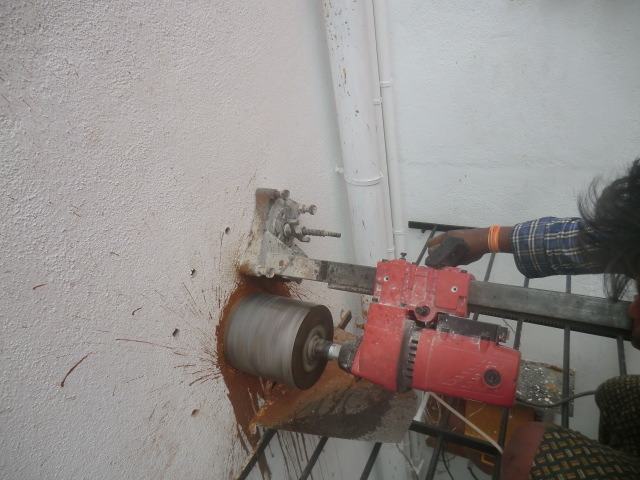 Rcc concrete wall cutting & removing work using concrete core drilling machine:Tritherm Profile Photos of TRITHERM Concrete Core Cutting Contractors in Chennai India 13,anjaneyar koil street,west saidapet, chennai - Photo 3 of 57