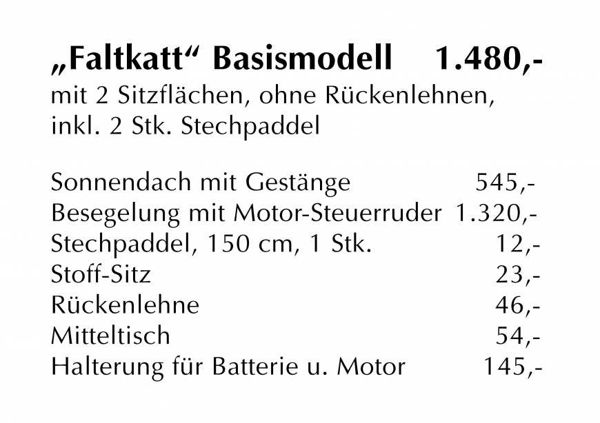  Pricelists of FALTKATT Palffygasse 5 - Photo 1 of 1