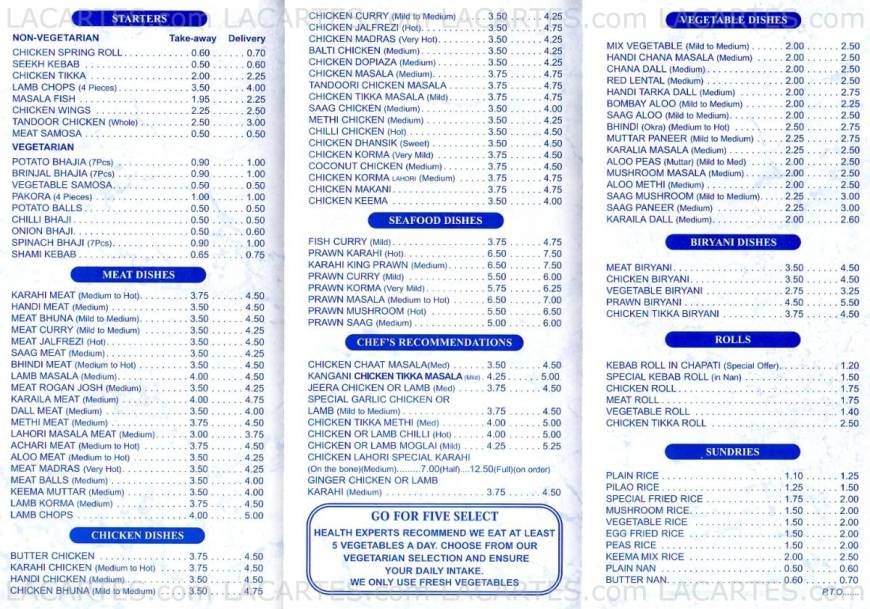  Pricelists of Laziza 255 - 257 London Road - Photo 1 of 2