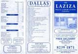 Menus & Prices, Laziza, Croydon