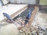  Rcc concrete roof slab or ceiling cutting work using Three phase diamond circular blade saw cutting machine then electrical breaker using breaking work.                               TRITHERM Rcc Concrete Cutting Contractors agencies in Chennai india 13,Anjaneyar koil street,West  saidapet,chennai 
