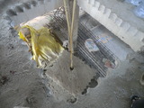 Rcc Concrete roof slab or ceiling diamond saw cutting work-using single phase core cutting/drilling machine & without breaker & vibration.cut pieces removal with machine. TRITHERM Rcc Concrete Cutting Contractors agencies in Chennai india 13,Anjaneyar koil street,West  saidapet,chennai 