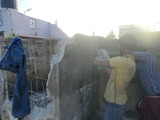 Rcc concrete wall cutting work using single phase hitachi make CM12Y diamond circular blade saw cutting machine TRITHERM Rcc Concrete Cutting Contractors agencies in Chennai india 13,Anjaneyar koil street,West  saidapet,chennai 