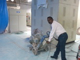 Concrete roof slab or ceiling/Floor diamond saw cutting work-using Three phase 1 meter dia circular blade saw cutting machine & without breaker & vibration. TRITHERM Rcc Concrete Cutting Contractors agencies in Chennai india 13,Anjaneyar koil street,West  saidapet,chennai 