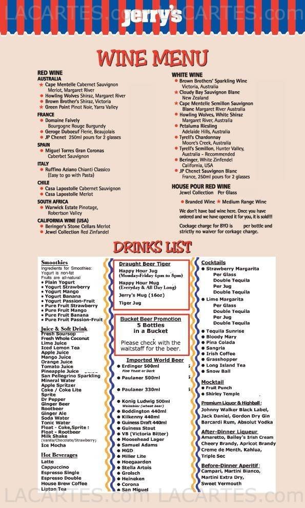  Pricelists of Jerry's BBQ and Grill @ Jalan Kayu 277 Jalan Kayu - Photo 5 of 5