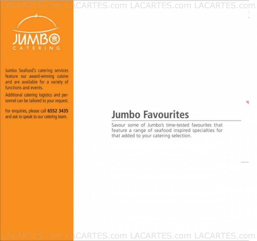  Pricelists of Jumbo Seafood @ The Riverwalk 20 Upper Circular Road #B1-48  - Photo 1 of 12
