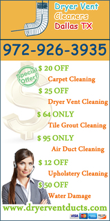 Dryer Vent Cleaners Dallas TX, Dallas, TX