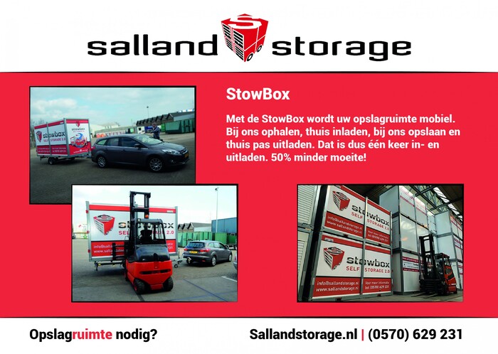 StowBox mobiele opslagruimte huren in Deventer Goedkope Opslagruimte Huren  of Salland Storage Bedrijfsnaam-Salland Storage BV, Duurstedeweg 6, (Industrieterrien Bergweide4), - Photo 2 of 2