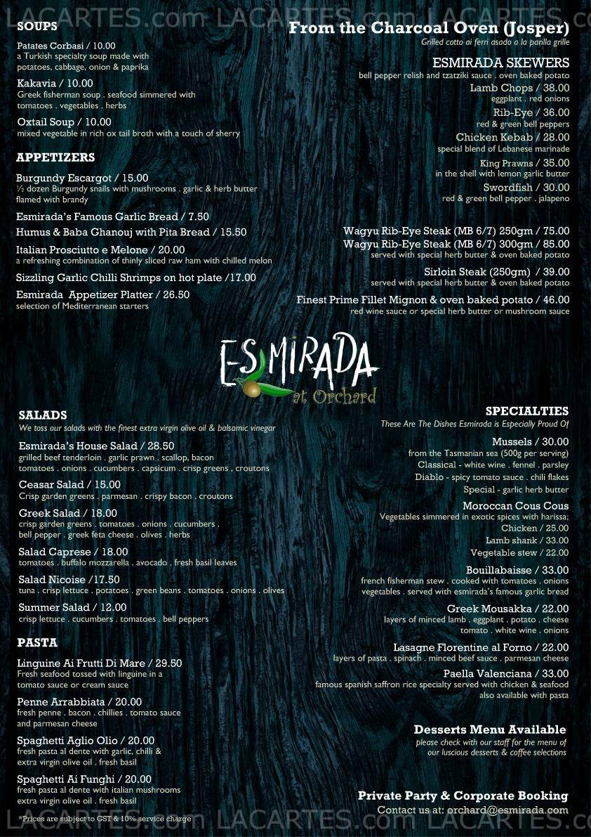  Pricelists of Esmirada @ Orchard 442 Orchard Road - Photo 2 of 7