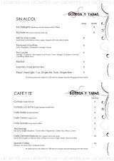 Menus & Prices, Bodega Y Tapas, #01-29 Orchard Hotel