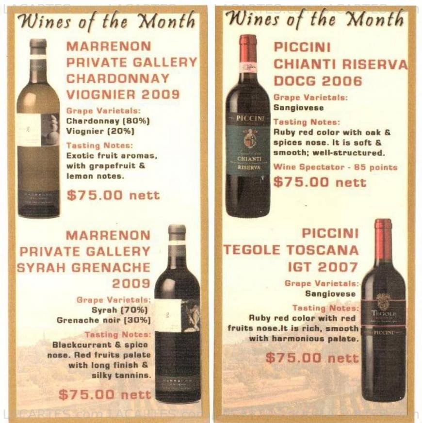  Pricelists of Le Barouque 30 Victoria B1-07 - Photo 2 of 2