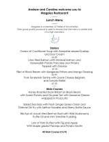 Menus & Prices, Magpies Restaurant with Rooms, Horncastle