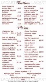 Menus & Prices, El Patio Tapas Bar & Restaurant, Bromley