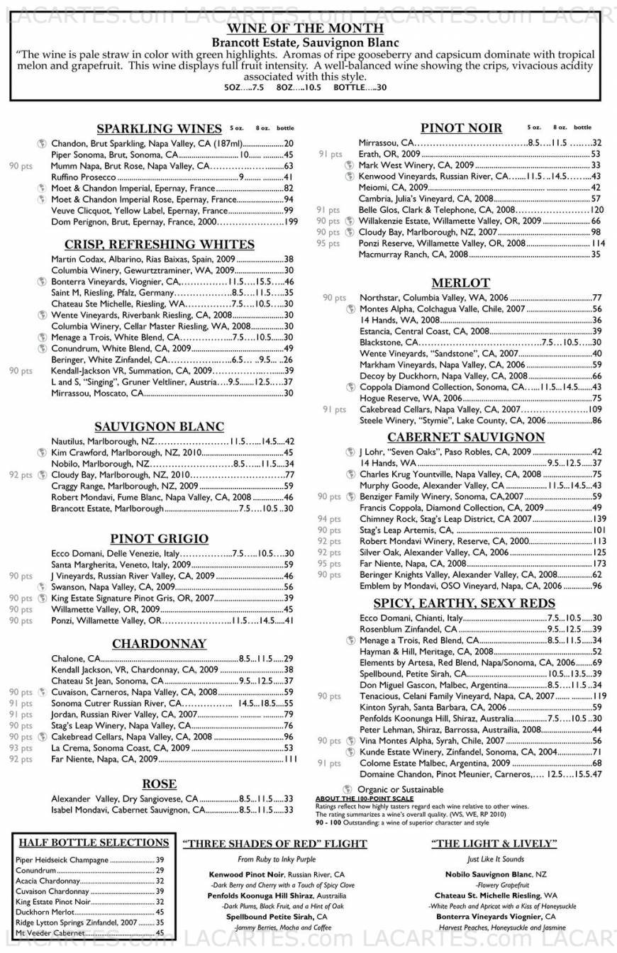  Pricelists of McCormick & Schmick's Seafood Restaurant - Chicago, IL (Wacker) One E. Wacker Dr. - Photo 18 of 18