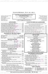 Menus & Prices, McCormick & Schmick's Seafood Restaurant - Bethesda, MD, Bethesda