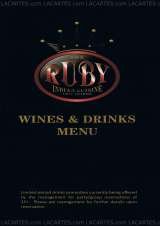 Menus & Prices, The Ruby Indian Cuisine, Bromley