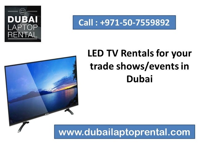 LED TV Rentals for your trade shows/events in Dubai LED TV Rental Dubai of Laptop Rental Dubai Bur Dubai - Photo 1 of 1