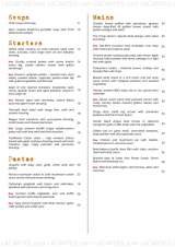 Menus & Prices, The Pump Room @ Clarke Quay, The Foundry