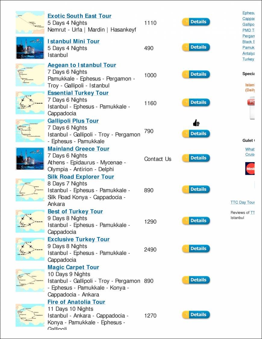  Pricelists of Turkey Travel Centre Klodfarer Cad - Photo 3 of 4