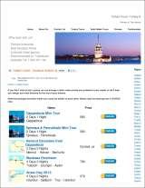 Menus & Prices, Turkey Travel Centre, Sultan Ahmet