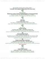 Menus & Prices, Coriander Leaf, River Valley Road