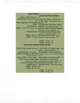 Menus & Prices, Coriander Leaf, River Valley Road