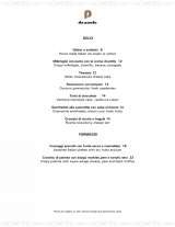 Menus & Prices, Da Paolo Ristorante at Club Street, Singapore