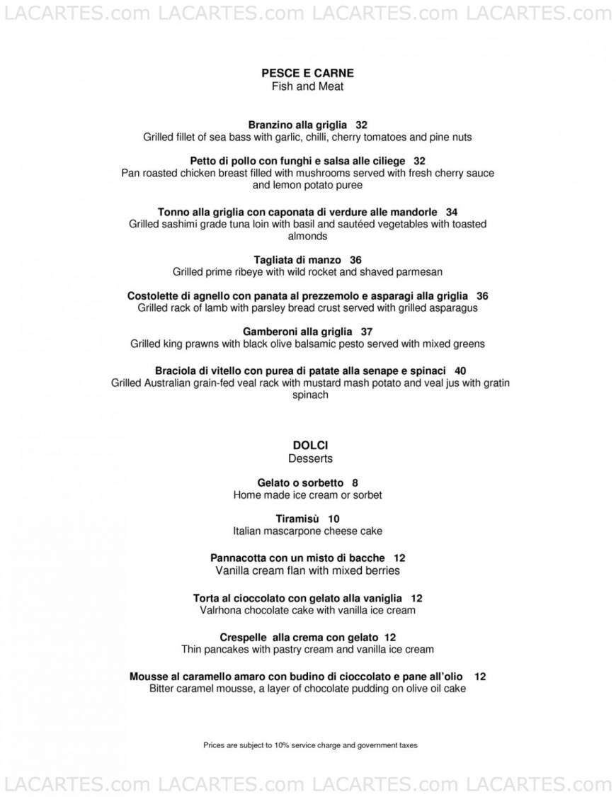  Pricelists of Da Paolo Bistro Bar 3 Rochester Park - Photo 3 of 3