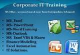What you will learn from us is in depth knowledge which no one else could teach. We will help you to learn and Explore the Hidden Functions, Features and capabilities Plus Highly Advanced Tips & Techniques. As a result you can minimise the TAT by working  Excel4all 30,Dr.Besant Road, Vivekananda House 
