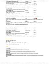 Menus & Prices, The Thai House Restaurant Eastbourne, Eastbourne