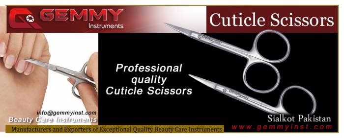 Manufacturers & Exporters of Nail Scissor-Cuticle Scissor Profile Photos of Gemmy Instruments Manufacturers & Exporters of Beauty Care Instruments New Miana Pura East, Roras Road, - Photo 22 of 23 Manufacturers & Exporters of Nail Scissor-Cuticle Scissor Profile Photos of Gemmy Instruments Manufacturers & Exporters of Beauty Care Instruments New Miana Pura East, Roras Road, - Photo 22 of 23