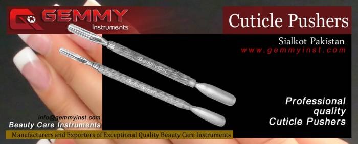 Black head remover-extractors-nail pusher-cuticle pusher Profile Photos of Gemmy Instruments Manufacturers & Exporters of Beauty Care Instruments New Miana Pura East, Roras Road, - Photo 19 of 23 Black head remover-extractors-nail pusher-cuticle pusher Profile Photos of Gemmy Instruments Manufacturers & Exporters of Beauty Care Instruments New Miana Pura East, Roras Road, - Photo 19 of 23