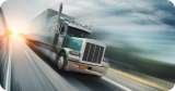 Truck on freeway, Peel Financial Inc., Brampton