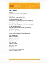 Menus & Prices, Siam Kitchen @  Parkway Parade, #B1-126, Parkway Parade