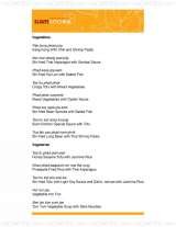 Menus & Prices, Siam Kitchen @  Parco Bugis Junction, #02-46, Parco Bugis Junction