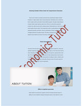 Menus & Prices, JC Economics Tuition Centre, Bukit Timah