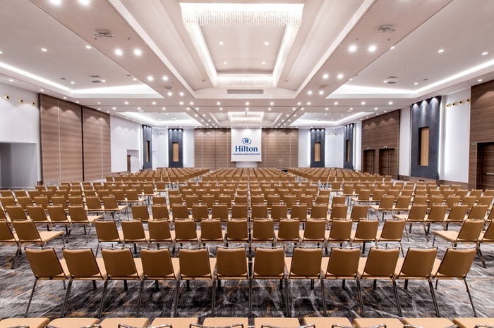 Ballroom Theatre at Hilton Diagonal Mar Barcelona Hilton Diagonal Mar Barcelona of Hilton Diagonal Mar Barcelona Passeig del Taulat 262-264 - Photo 31 of 33