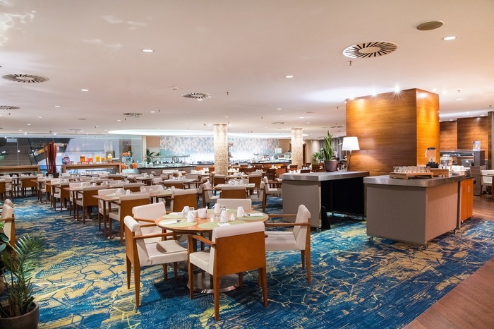 Breakfast Restaurant at Hilton Diagonal Mar Barcelona Hilton Diagonal Mar Barcelona of Hilton Diagonal Mar Barcelona Passeig del Taulat 262-264 - Photo 24 of 33 Breakfast Restaurant at Hilton Diagonal Mar Barcelona Hilton Diagonal Mar Barcelona of Hilton Diagonal Mar Barcelona Passeig del Taulat 262-264 - Photo 24 of 33