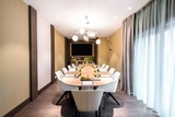 Boardroom Conference Setup at Hilton Diagonal Mar Barcelona Hilton Diagonal Mar Barcelona Passeig del Taulat 262-264 