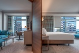 Junior Suite at Hilton Digonal Mar Barcelona Hilton Diagonal Mar Barcelona Passeig del Taulat 262-264 
