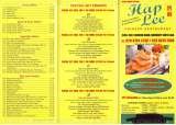 Menus & Prices, Hap Lee, Norbury