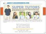 Menus & Prices, Economics Tutor Singapore, Tampines